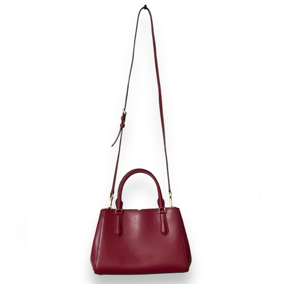 Kate Spade Purse Tippy Tote Cranberry Cocktail Shoulder/Crossbody - Picture 3 of 16